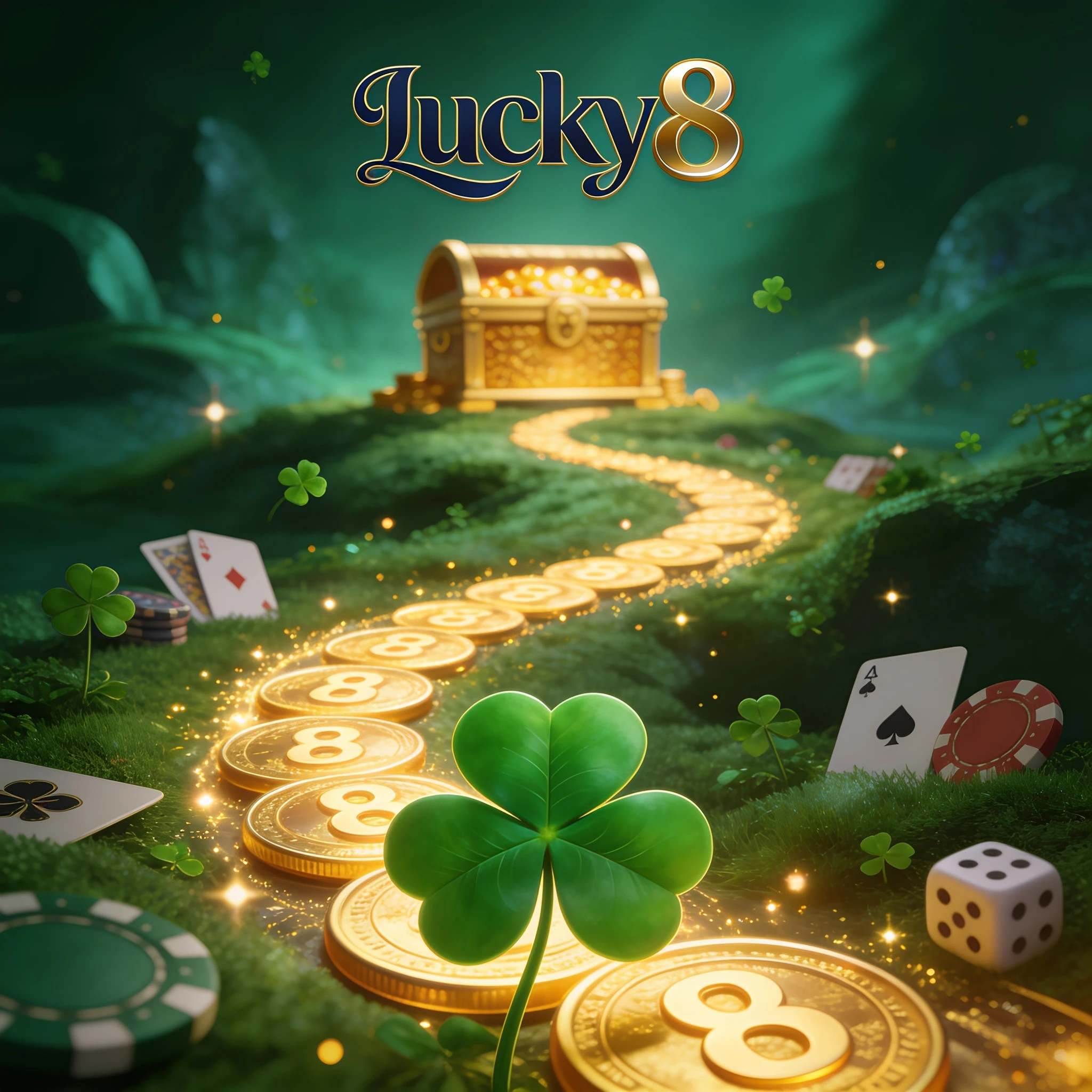 Catalogue de plus de 2 000 jeux Lucky8